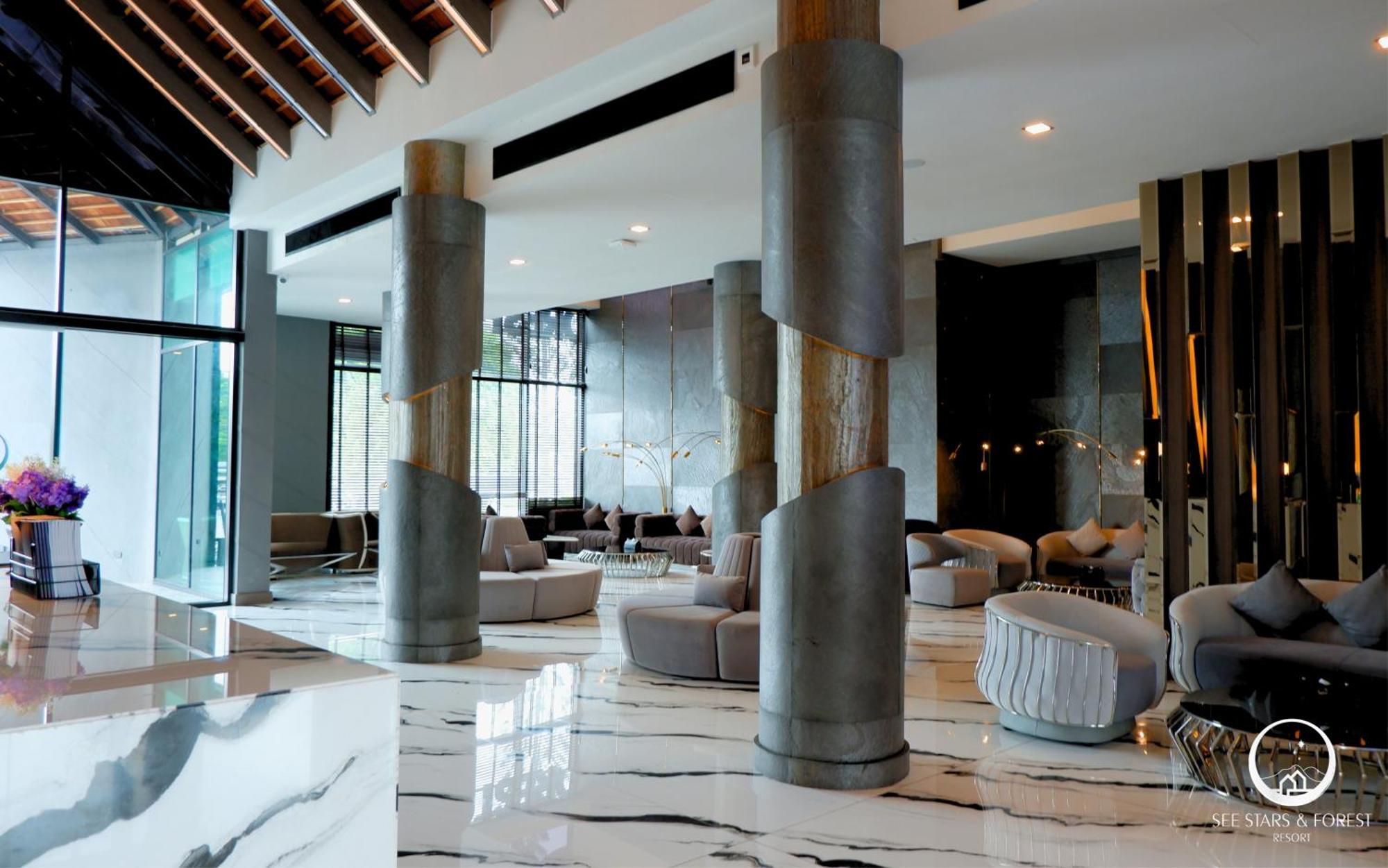 See Stars & Forest Resort Amphoe Sawang Daen Din Exteriör bild