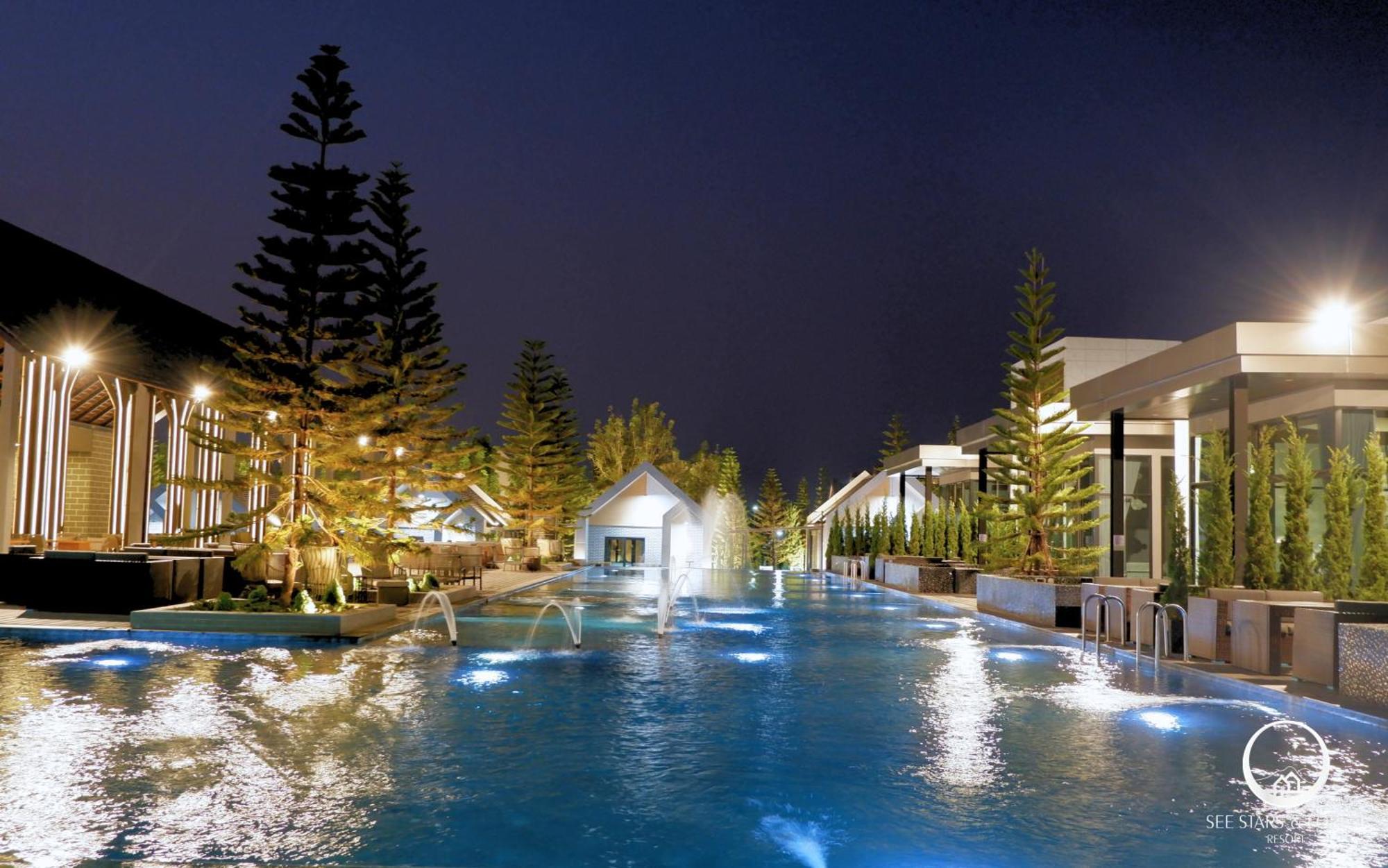 See Stars & Forest Resort Amphoe Sawang Daen Din Exteriör bild