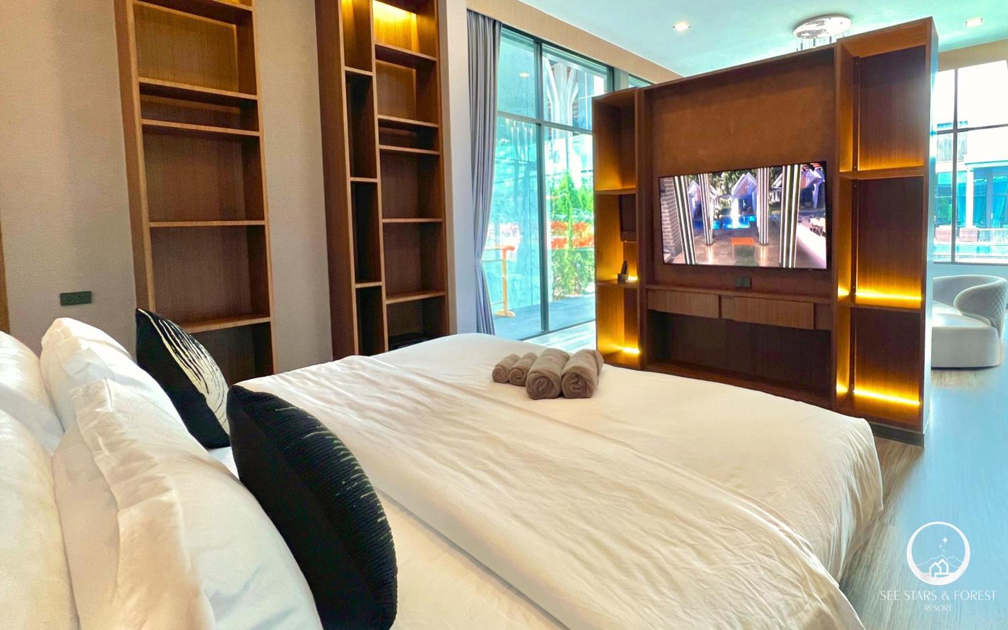 See Stars & Forest Resort Amphoe Sawang Daen Din Exteriör bild