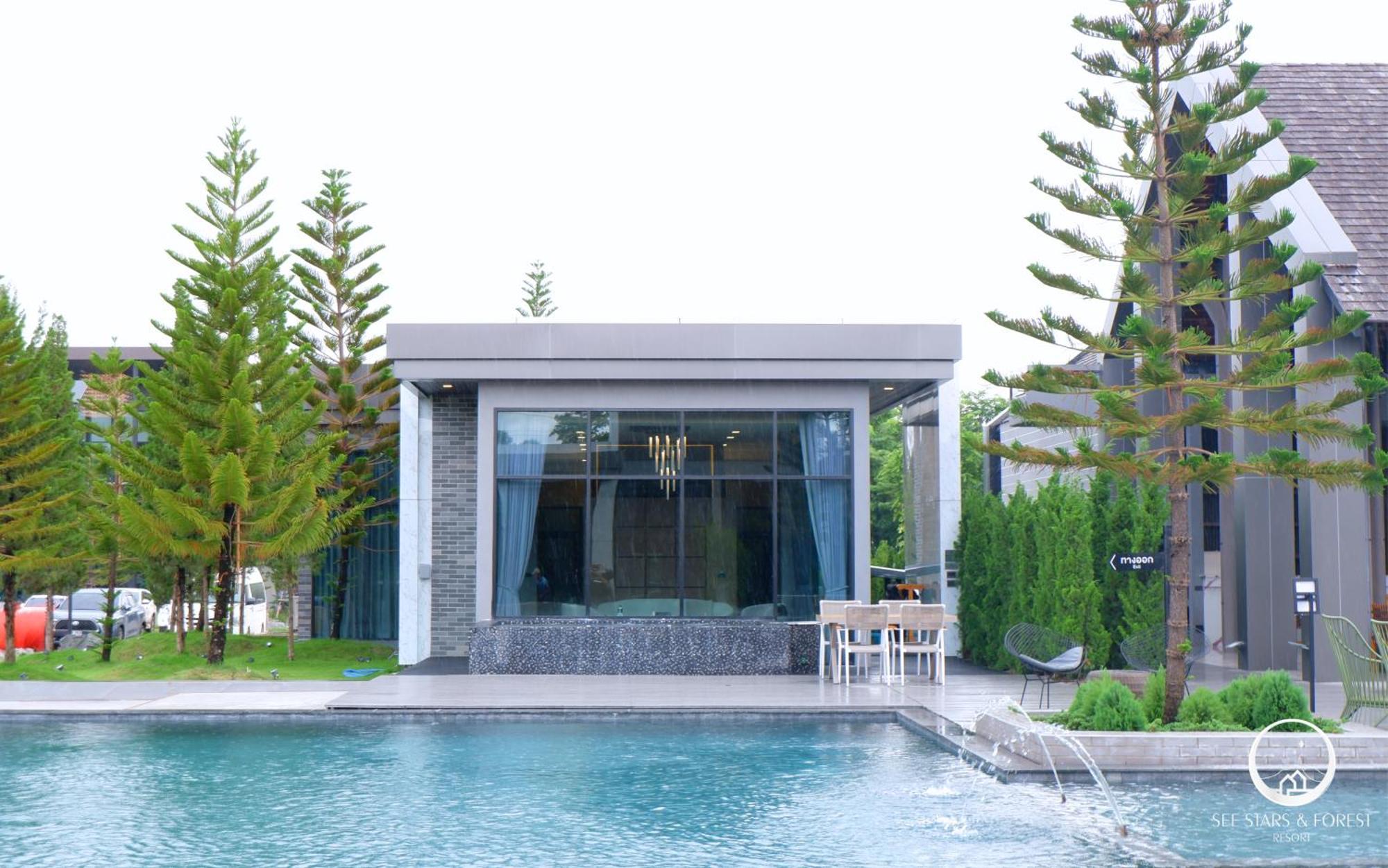 See Stars & Forest Resort Amphoe Sawang Daen Din Exteriör bild